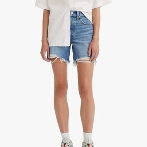 Levi's 501® Mid Thigh Women's Jean Shorts - 29